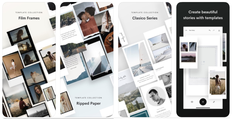 UNFOLD app per le tue storie